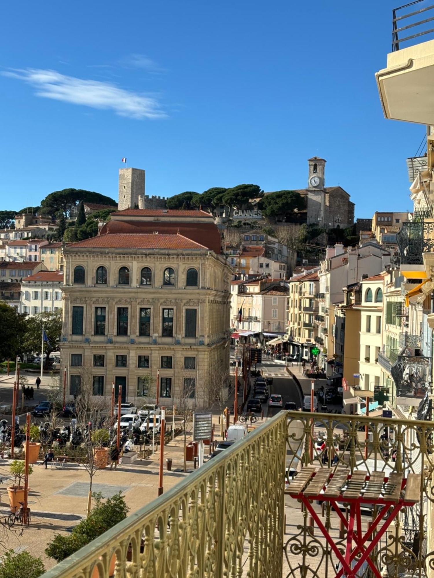 Cannes : Agreable Et Lumineux Appartement Vue Mer Exterior photo